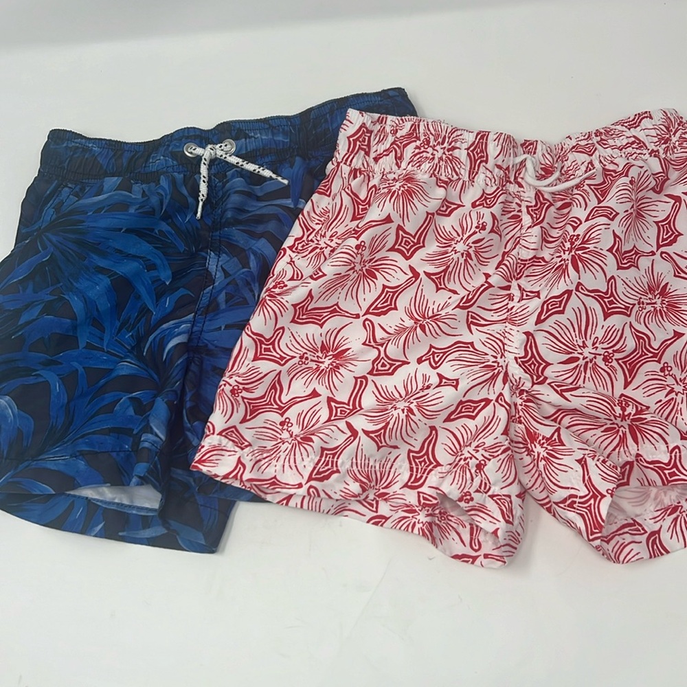 Janie jack swim trunks size 6 boys EUC
